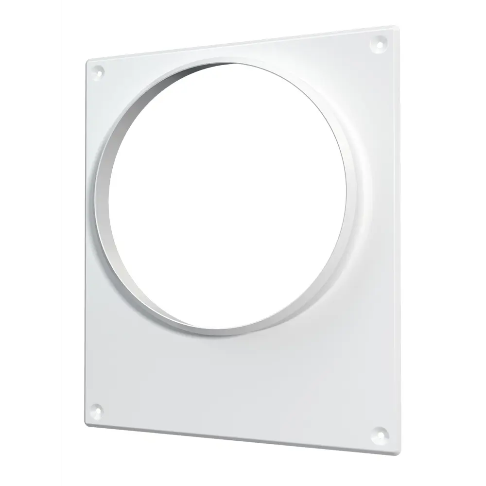 Площадка торцевая Era D150 мм металл цвет белый STLM-2172495