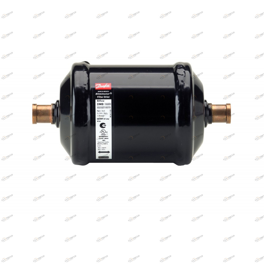 DANFOSS 023Z1455 - Герметичный двунаправленный фильтр-осушитель, DMB 