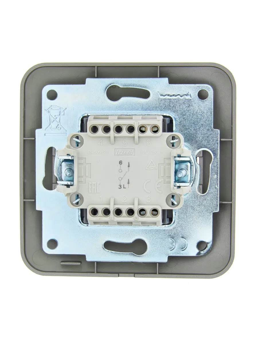 ASTI Выключатель платина LEZARD 7081-3535-100 - Вид №2