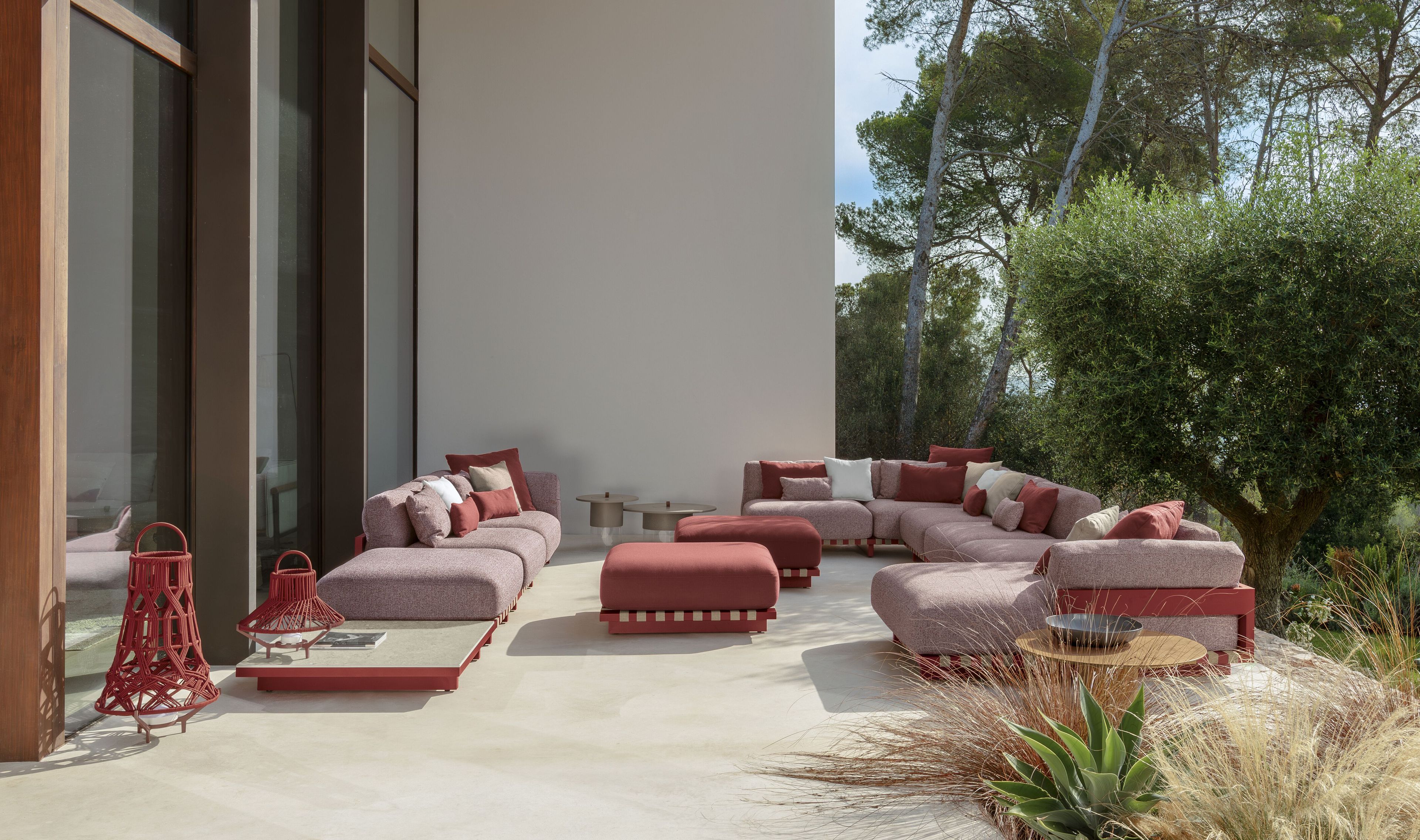 Журнальный столик из керамогранита Talenti Argo-alu ARCH-00050336 - Вид №1