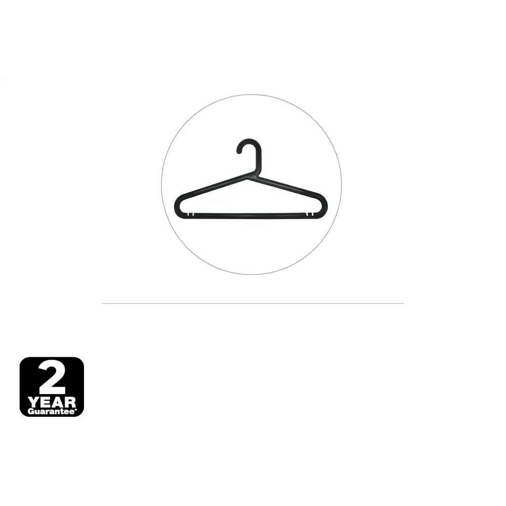 Santreyd Плечики для одежды черные лакированные с антискользящим покрытием 4 шт 82680688 STLM-0033944 - Вид №3