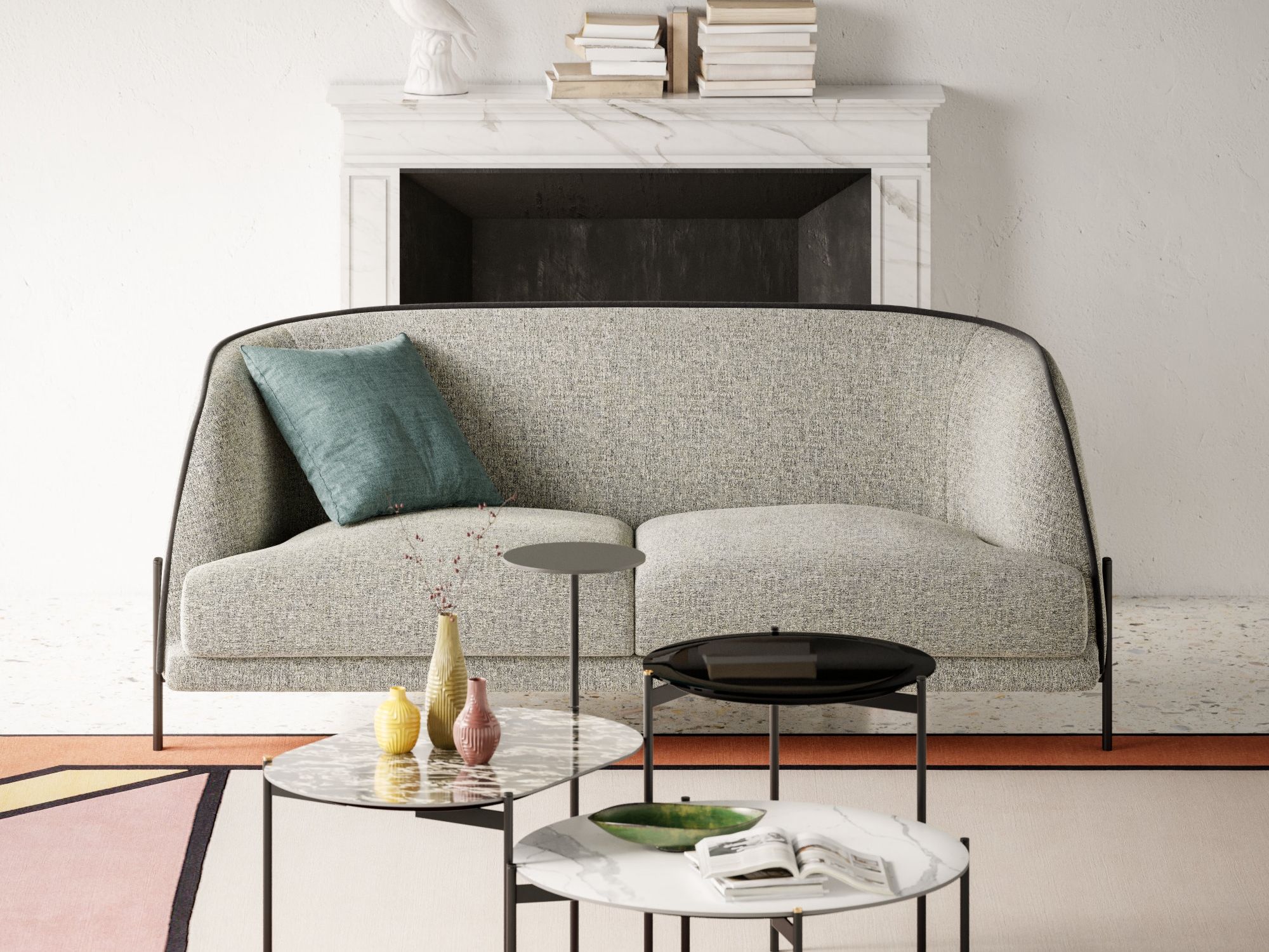 3-местный тканевый диван Liu Jo Living Collection ARCH-00102741 - Вид №13