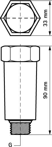 0692021 BISMAT® Монтажные заглушки для испытания давления walraven  - Вид №1