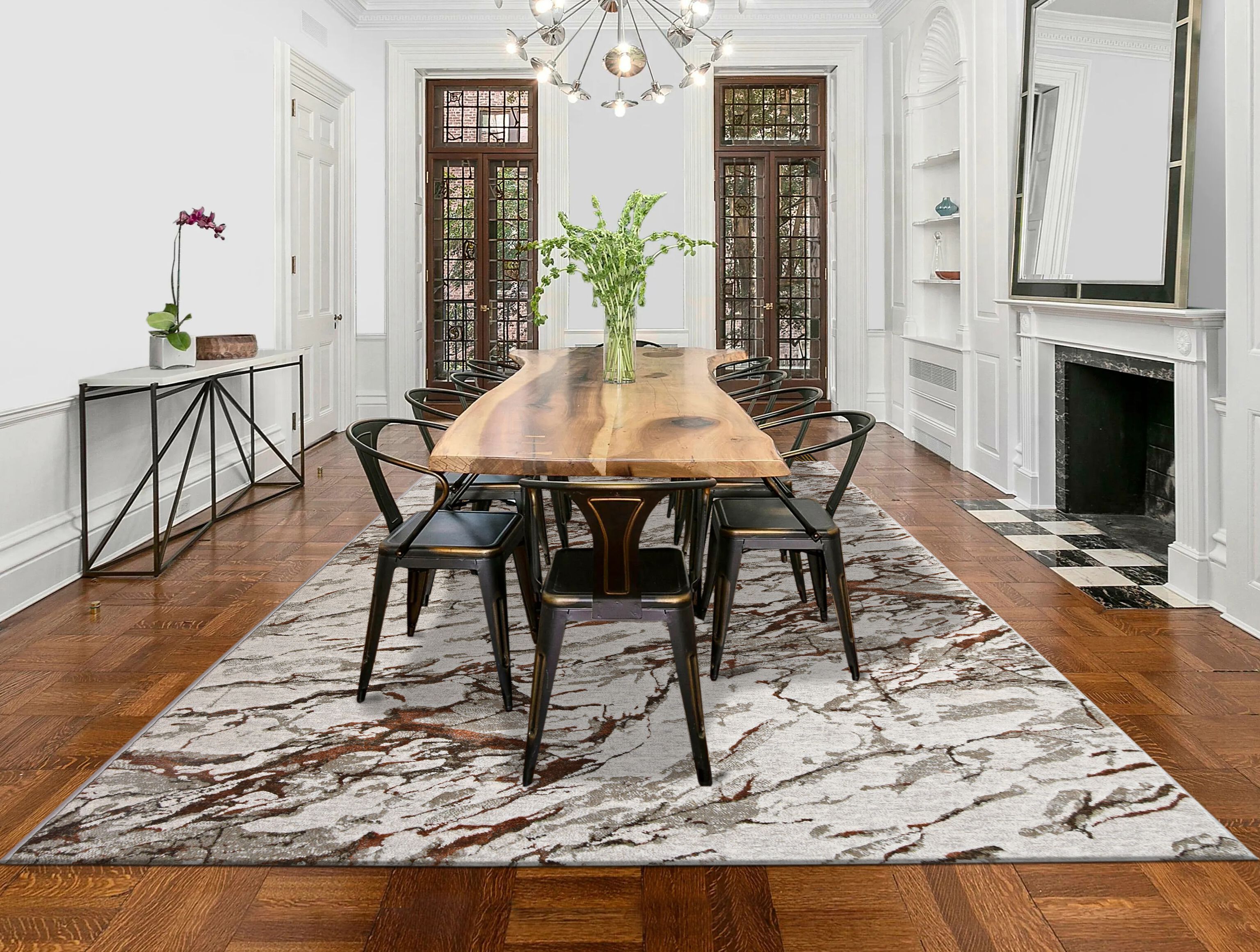 Ковер с прямоугольным рисунком Ademi Essential ARCH-00033860 - Вид №3