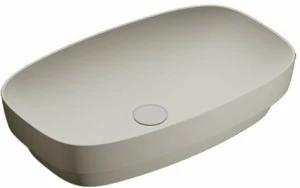 165AGRLXCS Накладная раковина под столешницу  овальная CERAMICA CATALANO Green