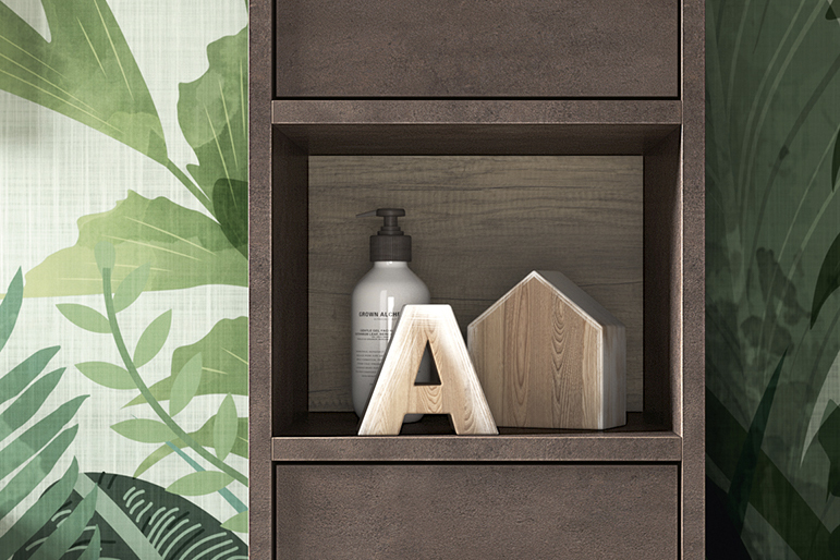 Lume 08 Mastella  Lume  Комплект мебели для ванной  - Вид №1