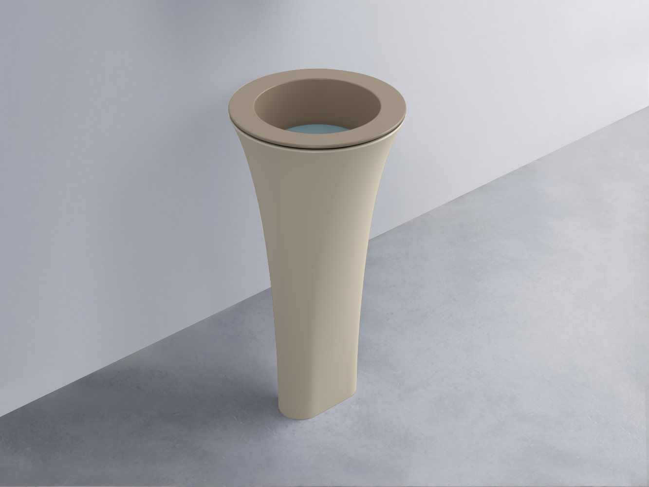 AMLA45-AN+AMPILT-PL+AMCOLT-LN Раковина Amedeo Tondo отдельностоящая cielo Enjoy + Amedeo Ceramica Cielo