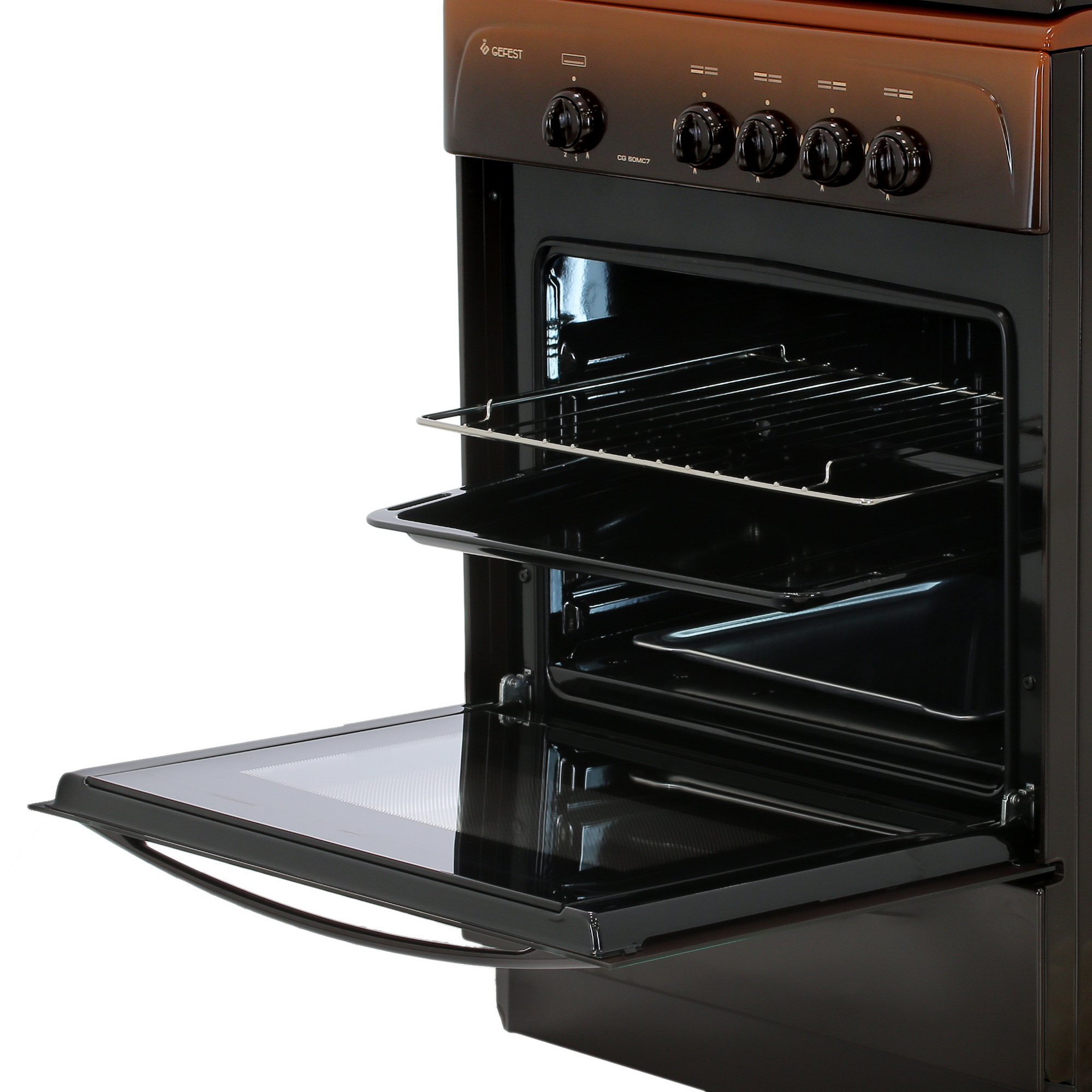 9082349 Газовая плита Gefest CG 60М C7 К83 коричневый STDN-0059024 - Вид №6