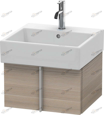 VA612403131 Тумбочка подвесная Vero Air #VA6124 484 x 431 мм Сосна серебристая, декор Duravit