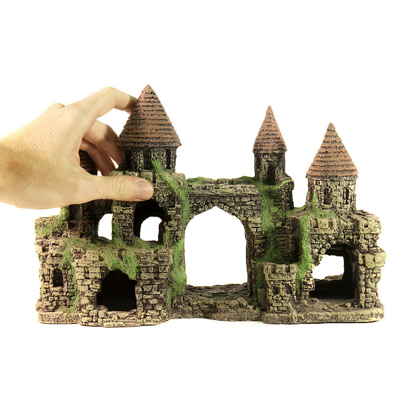 Т0052952 Грот для аквариумов Замок №103 (31х11,5х21см) DEKSI  - Вид №1