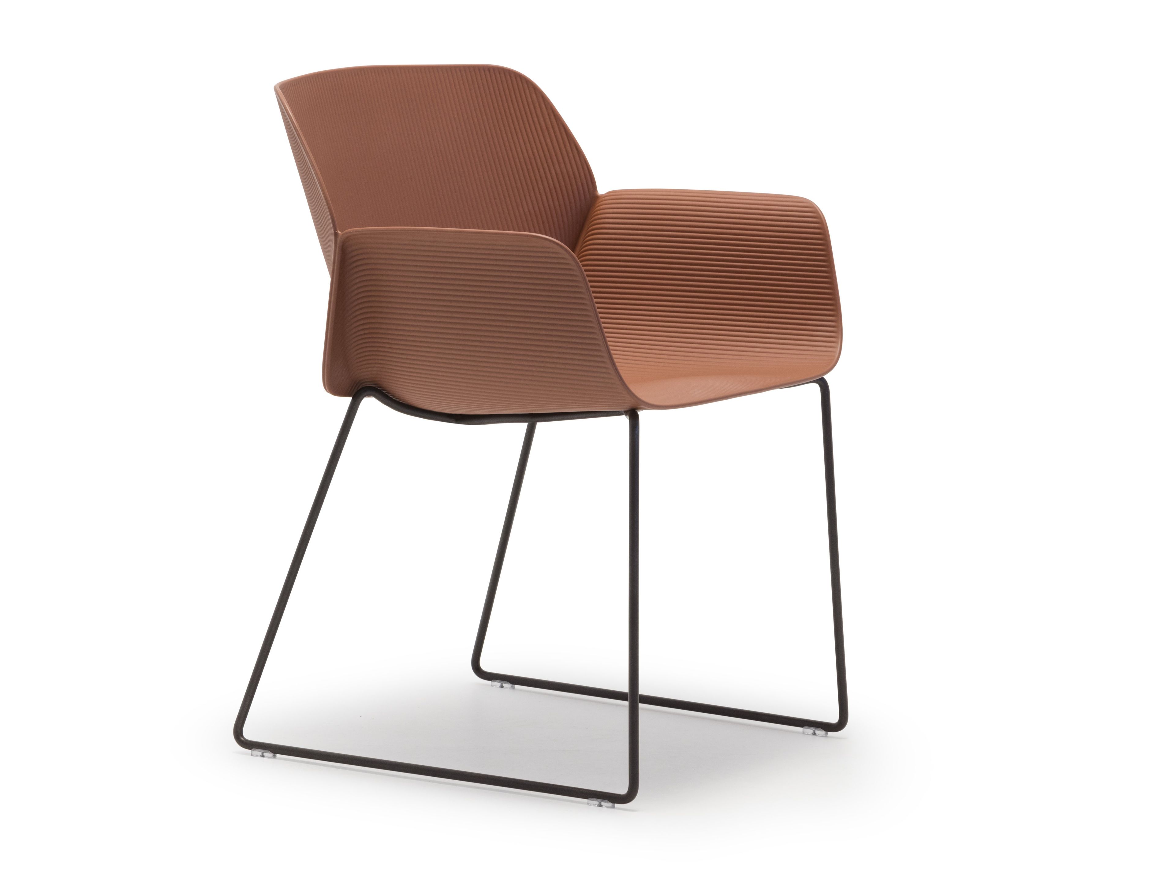 Пластиковый стул для сада с подлокотниками Andreu World Nuez Outdoor ARCH-00142838