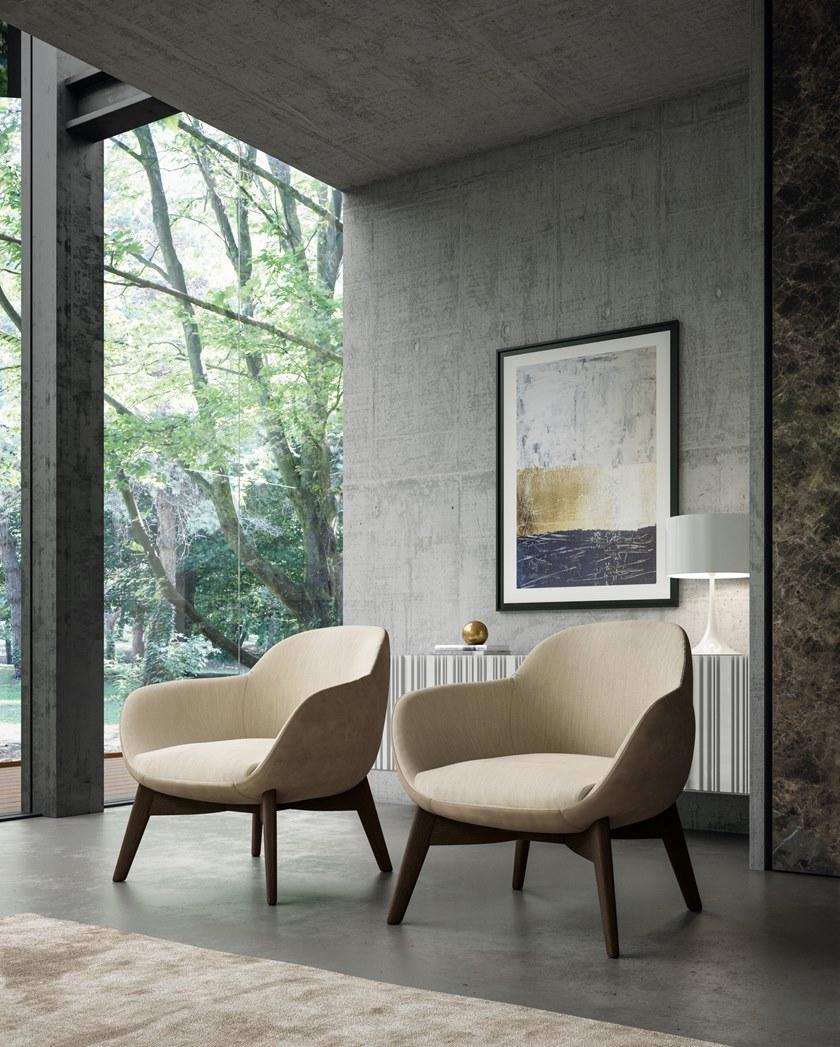 NICOLINE Кресло из ткани с подлокотниками sun-id-1500774 - Вид №1