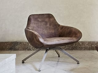 Кожаное кресло с подлокотниками ALMA DESIGN X Big ARCH-00018934 - Вид №1