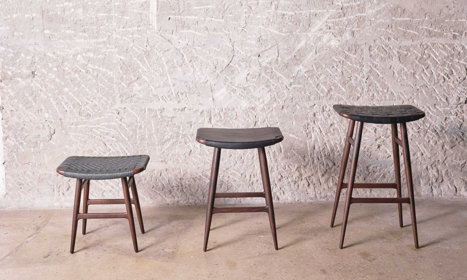 Кожаное сиденье Freja Stool SH450 Stellar Works FE-S610-LE - Вид №2