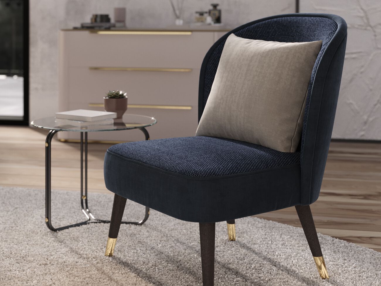 Тканевое кресло PRADDY Metro ARCH-00046995 - Вид №1