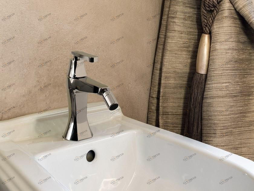 GRAFF Смеситель для биде, устанавливаемый на столешнице, с регулируемым изливом Finezza 5153500/5153600