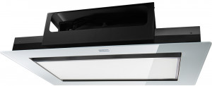 350.0518.554 Best, серия mythos, вытяжка встраиваемая в потолок, 1000 м3/ч, электронное управление, led, fmycf 906 wh, белое стекло Franke
