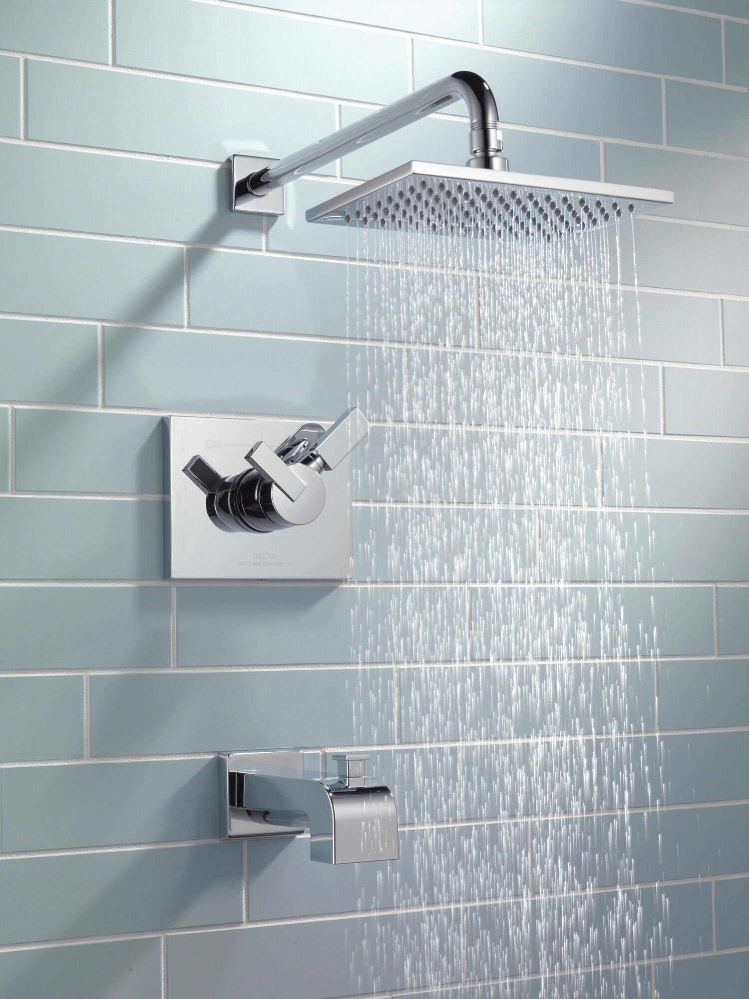 T17453 Для ванны и душа Monitor® 17 Series Delta Faucet Vero Хром - Вид №5