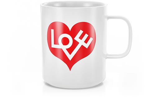 VITRA Кофейные кружки - Love Heart, малиновый Alexander Girard, 1971 Vitraglobal sun-id-1986694