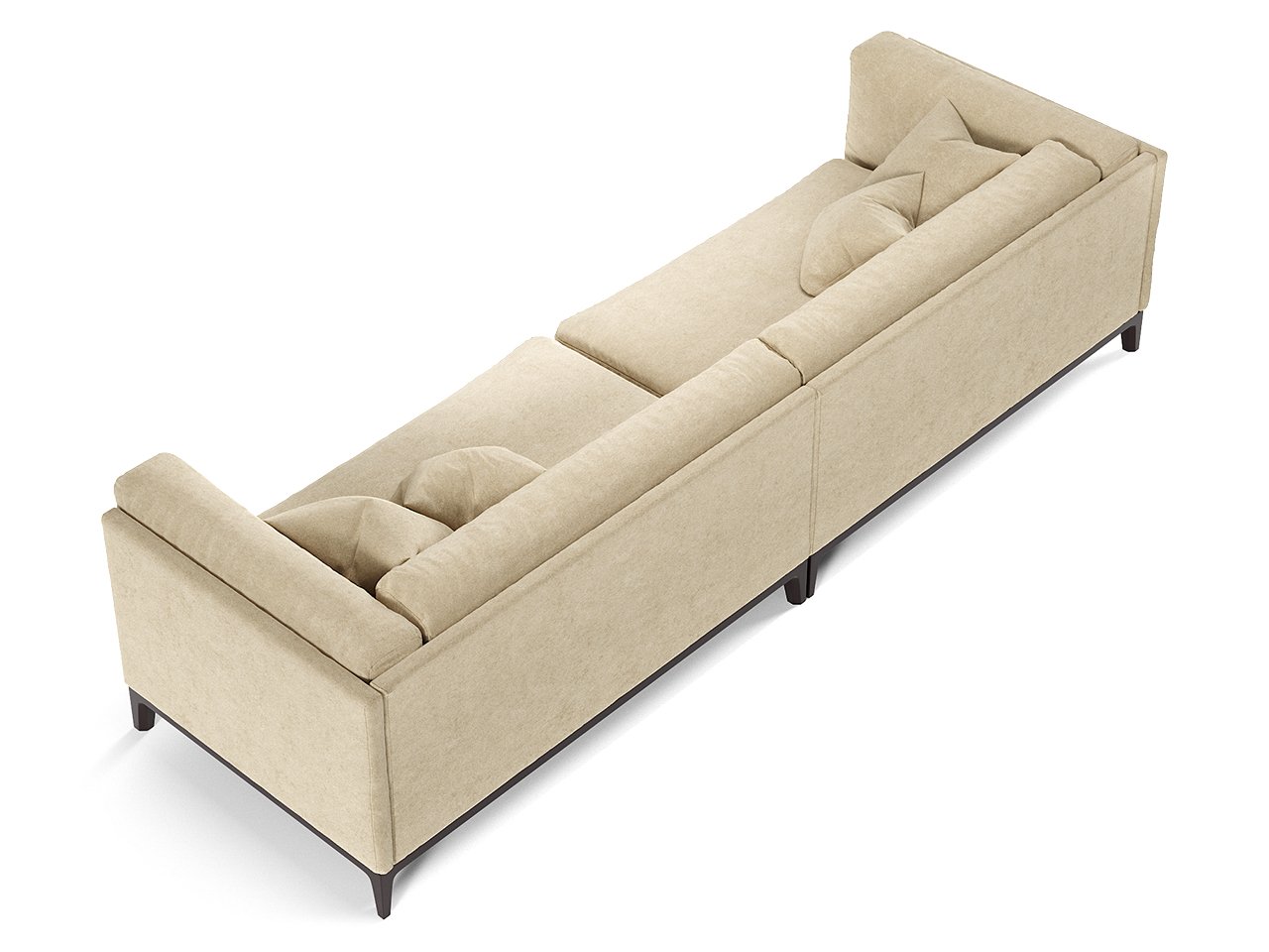 Диван Case прямой бежевый шенилл THE IDEA ДИЗАЙНЕРСКИЕ 210542 Бежевый  - Вид №2