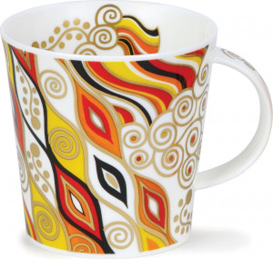 10643467 Dunoon Кружка Dunoon "Кернгорм.Фантастико" 480мл (оранжевая) Фарфор костяной