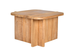 Квадратный стол из тикового дерева