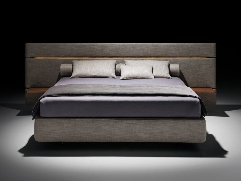 Двуспальная кровать из ткани со встроенным освещением Twils Infinito ARCH-00135052