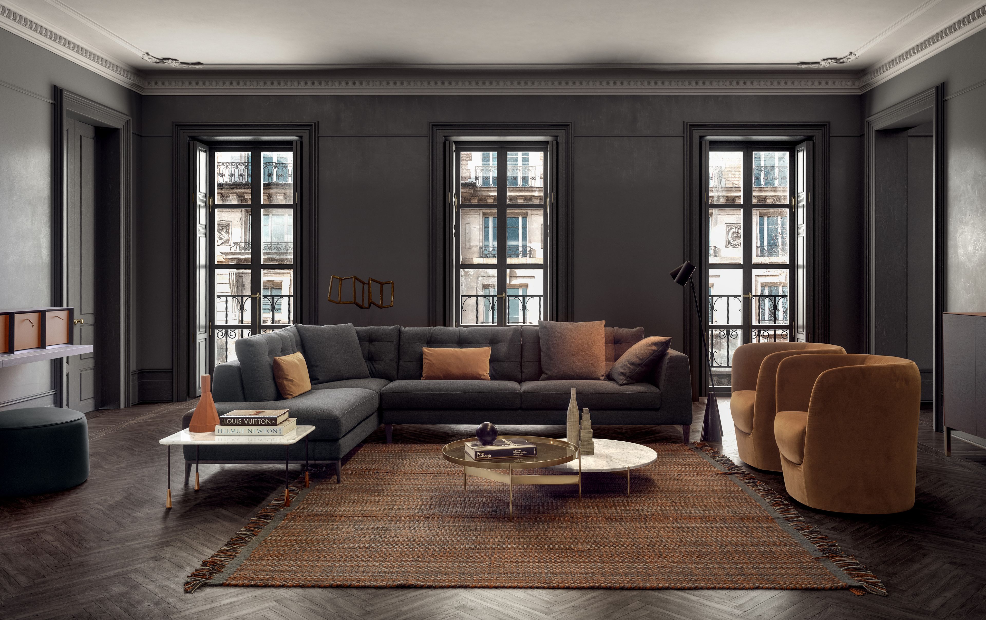 3-местный диван Pianca TIME ARCH-00073912 - Вид №1