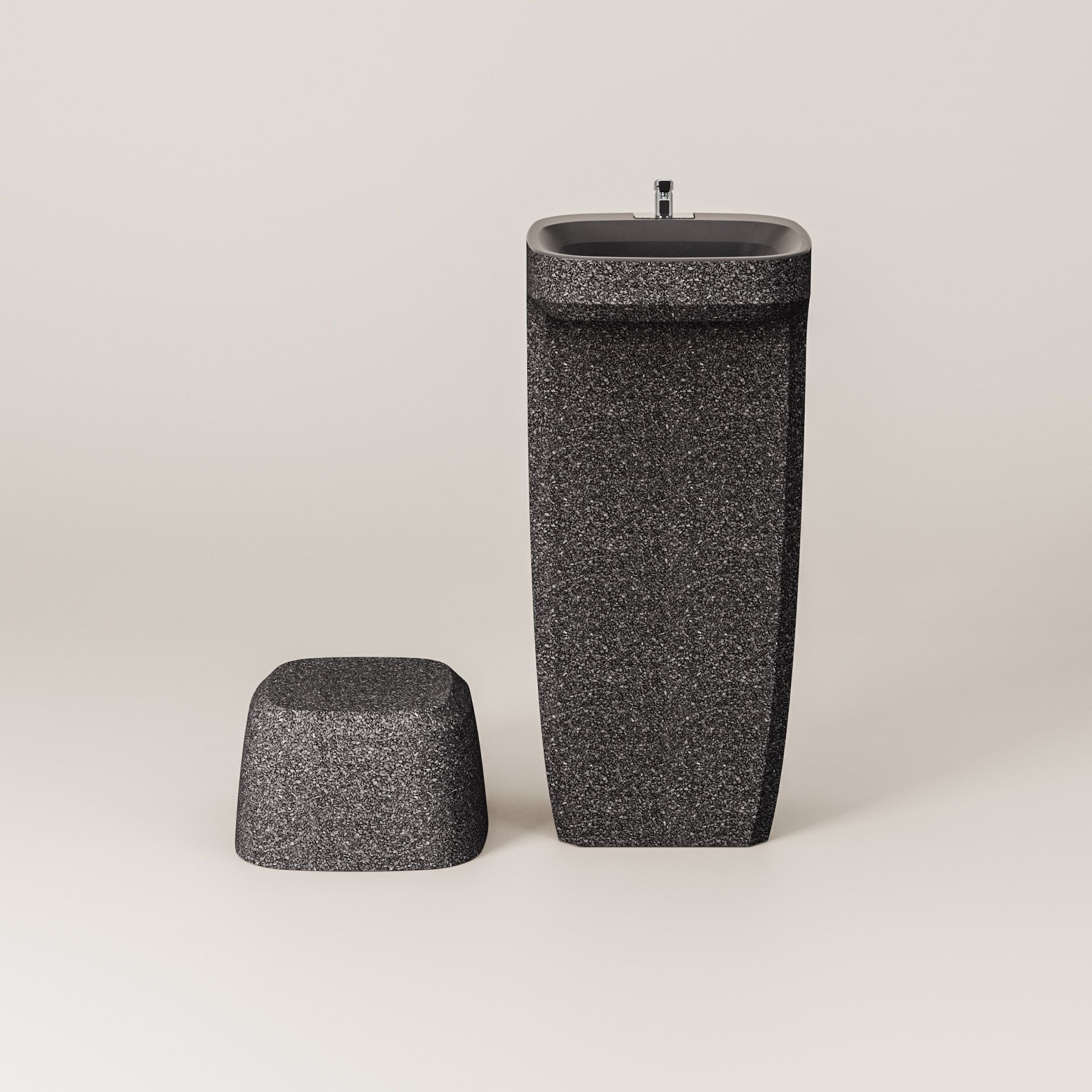 Бетонный пол фонтан Kremen ARCH-00068100 - Вид №14