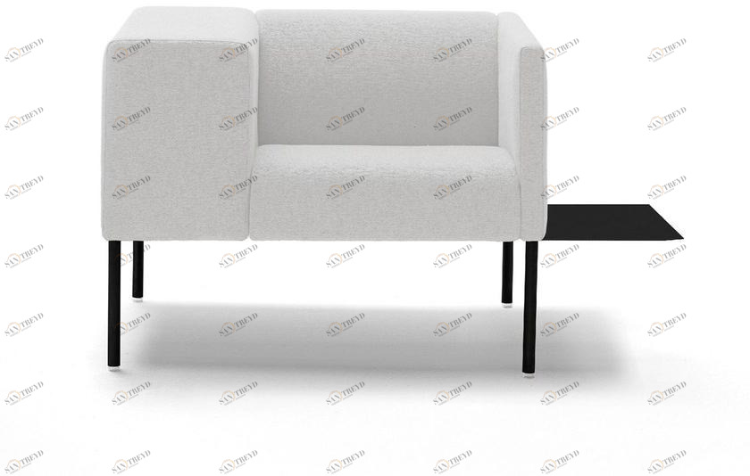 Viccarbe Мягкое кресло с подлокотниками по контракту  Brixe - brix 