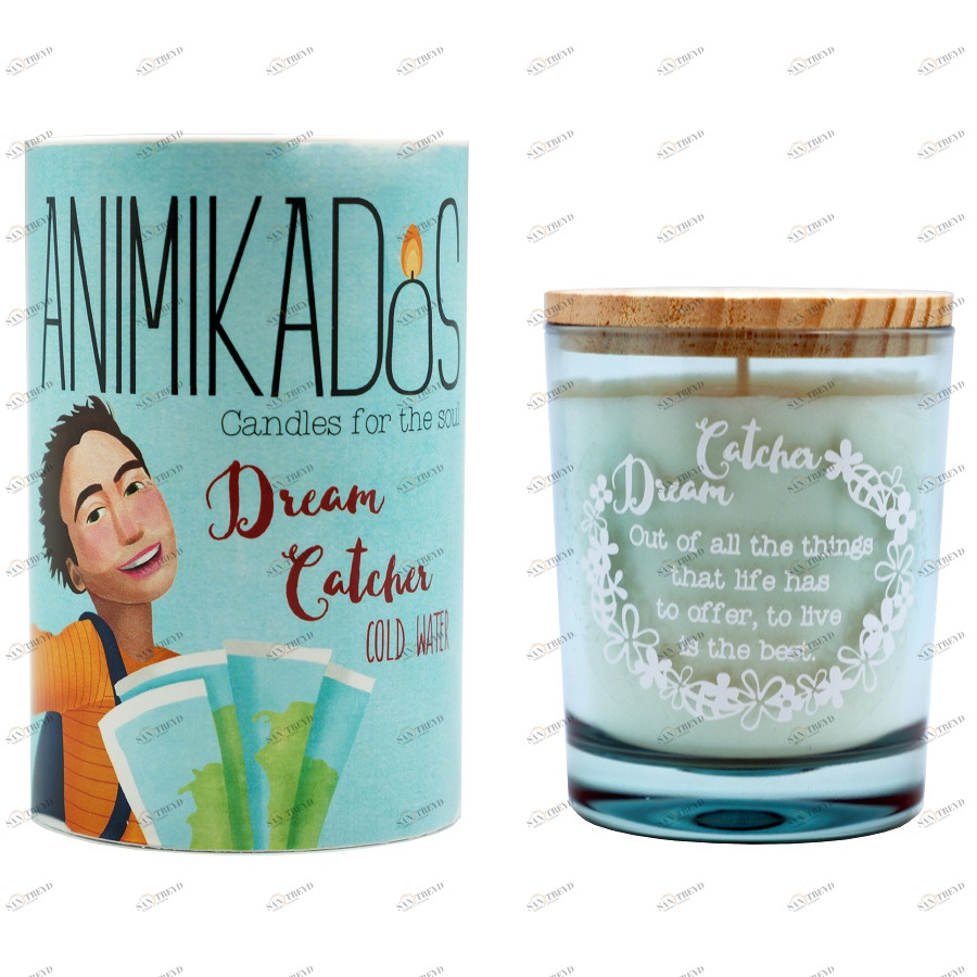 Свеча ароматическая древесная Dream Catcher Animikados AMBIENTAIR  00-3880953 Белый 