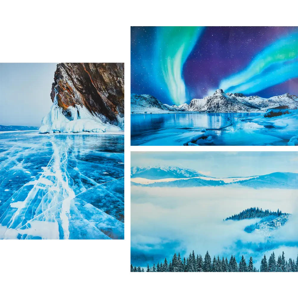 Постер Состояние души - море 50x70 см 3 шт АРТ ДИЗАЙН STLM-2036126