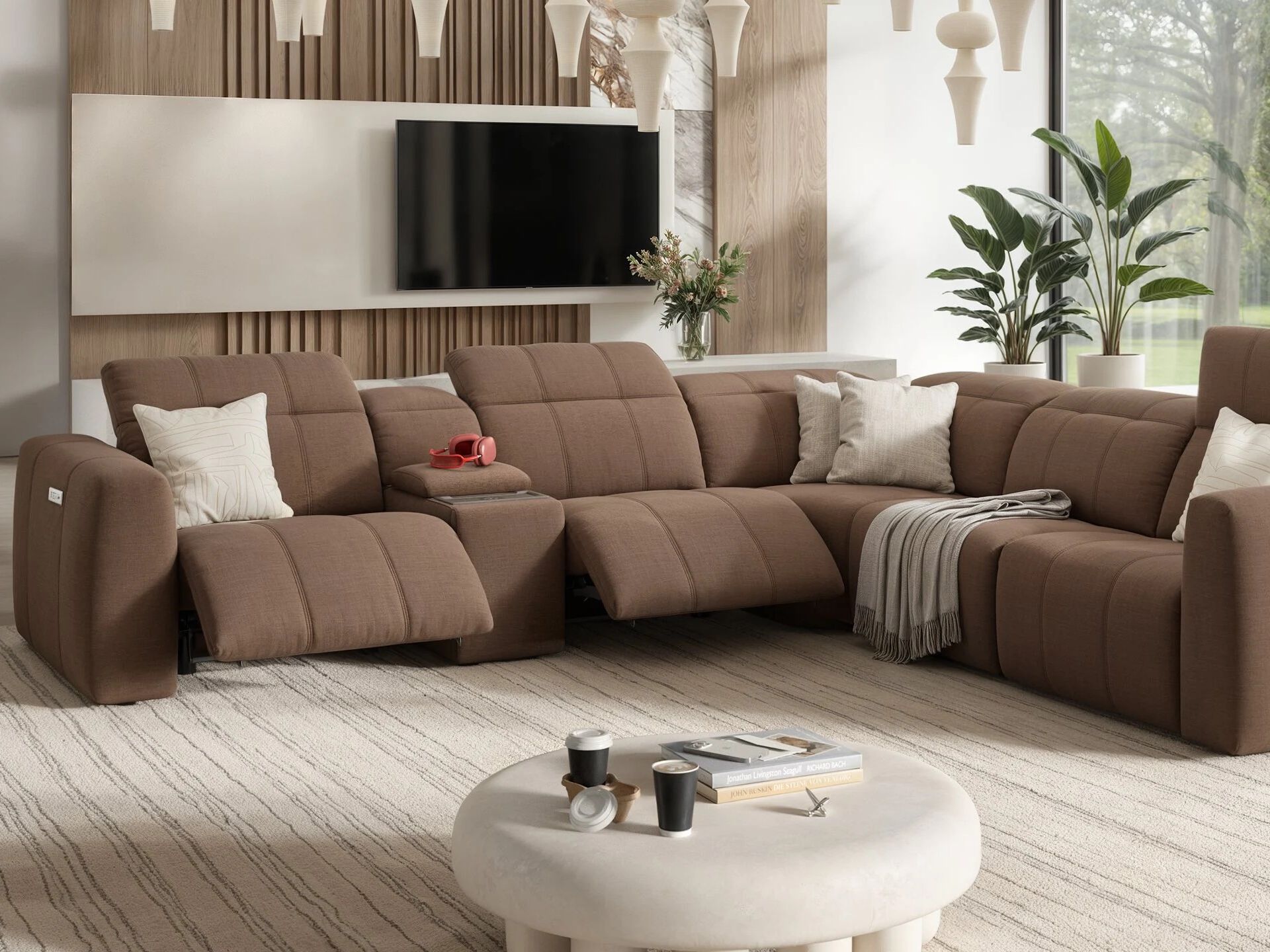 Угловой диван из ткани Sofanella Флорида ARCH-00080727 - Вид №1