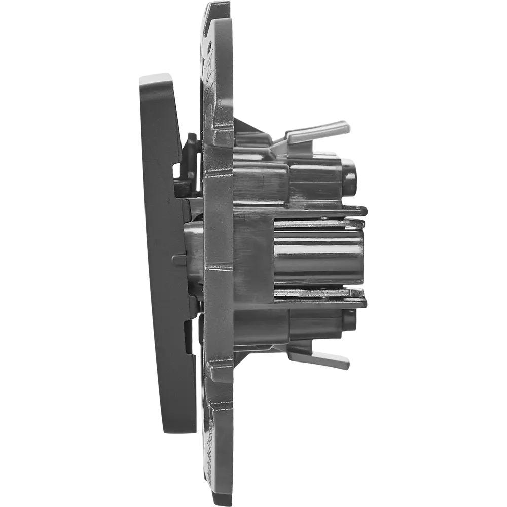 LEXMAN LILIAN — одноклавишный переключатель для скрытого монтажа в антрацитовом исполнении 86761687 STLM-0071396 - Вид №3