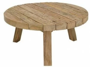 cbdesign Круглый садовый столик из тика Woo system