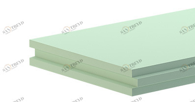 Пазогребневая плита Гипсополимер 667х500х100мм полнотелая влагостойкая 7203