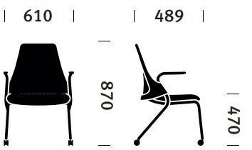 Herman Miller Стул на колесиках Sayl sun-id-1505300 - Вид №5