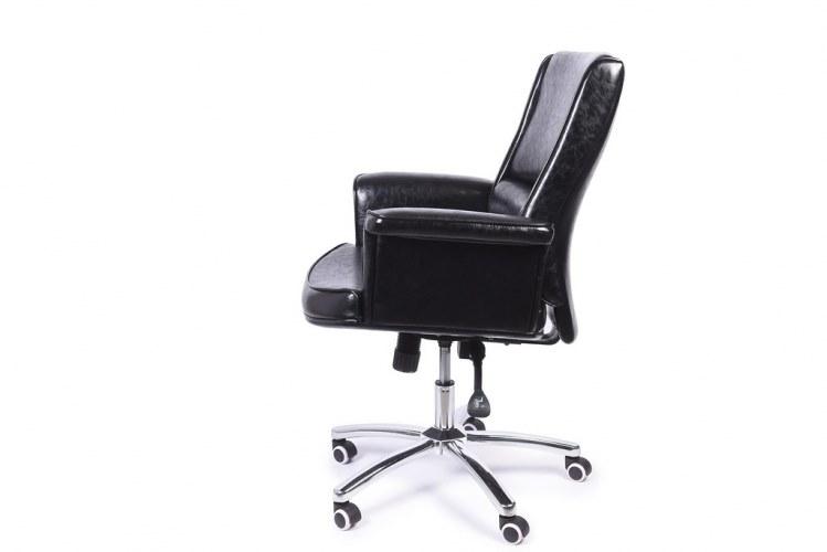 Arrediorg.it® Кресло руководителя из экокожи на колесиках со средней спинкой sun-id-1424357 - Вид №3