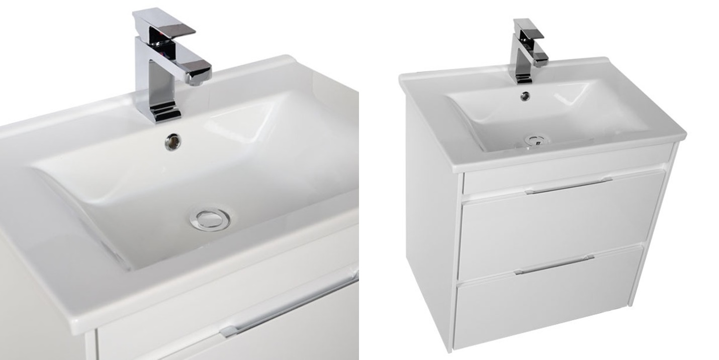 Комплект мебели Aquanet Тулон 65 белый 00183625 - Вид №4