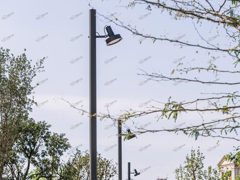 URBIDERMIS Уличный фонарь на алюминиевой опоре обеспечивает прямой свет Arne sun-id-1373185