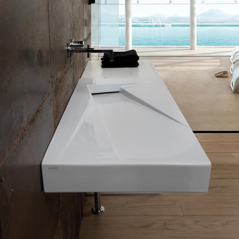 LAOZ17 Подвесная раковина настенная GSG CERAMIC - Вид №1