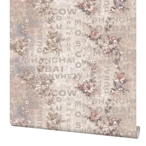 Обои флизелиновые Palitra Family Romantis бежевые 1.06 м FM71681-24