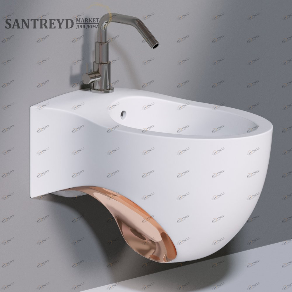 SS532T1R1V1.257 Биде подвесное ACCENT A. e T. Italia AeT ITALIA