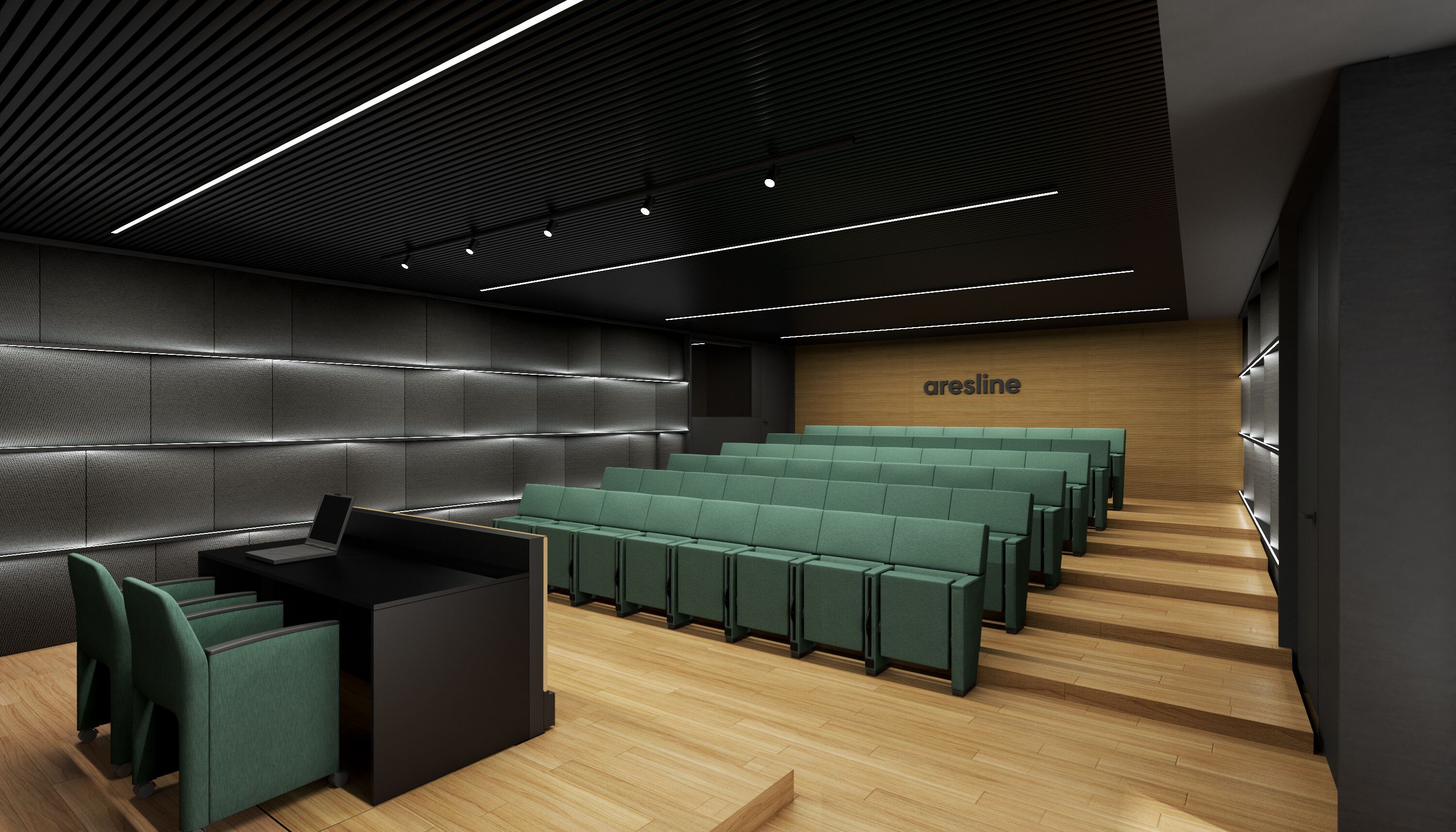 Встраиваемая, модульная и реконфигурируемая мультимедийная станция Ares Line INNER ARCH-00026429 - Вид №1