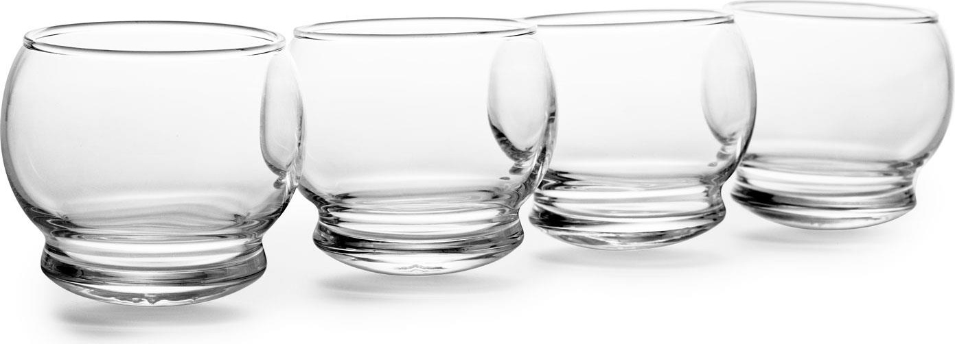 120800 Стакан-качалка - 4 шт., 25 мл Стекло Normann Copenhagen  - Вид №1