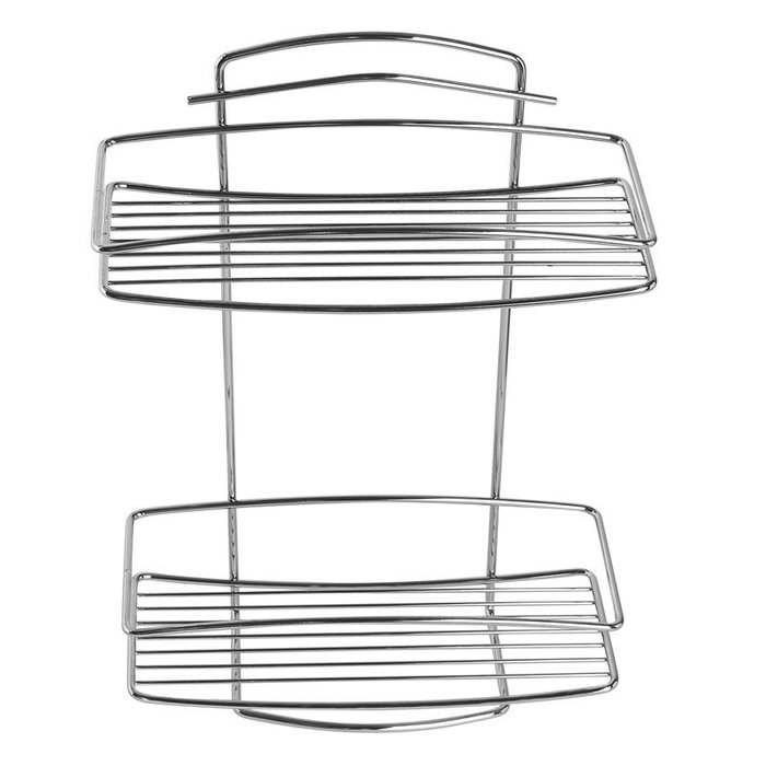 212W020M44 Полка дву*ъярусная прямая проволока стальная 12 Milardo Shelf - Вид №2