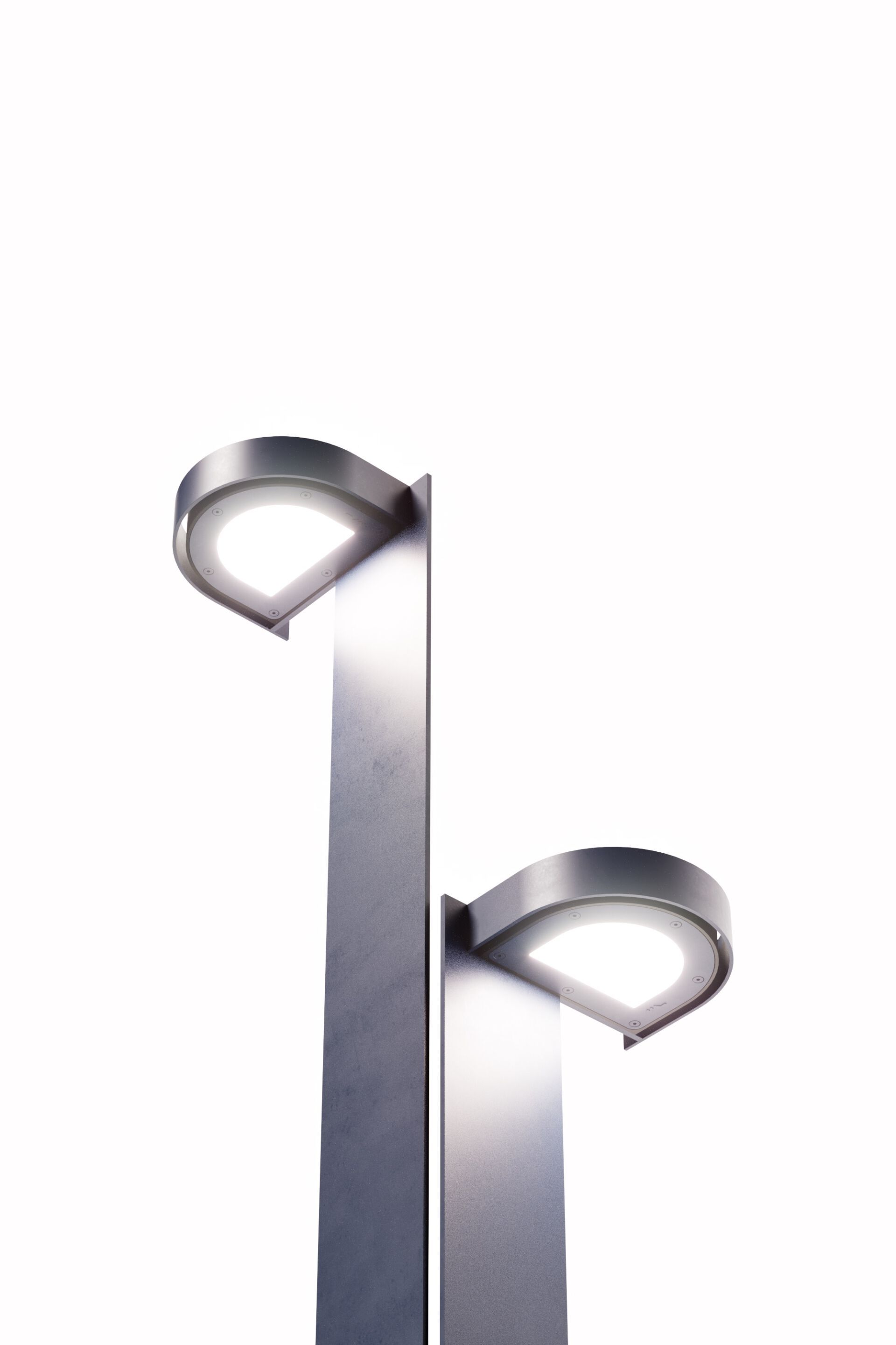 Напольная лампа из литого алюминия Martinelli Luce Brim ARCH-00091395 - Вид №9