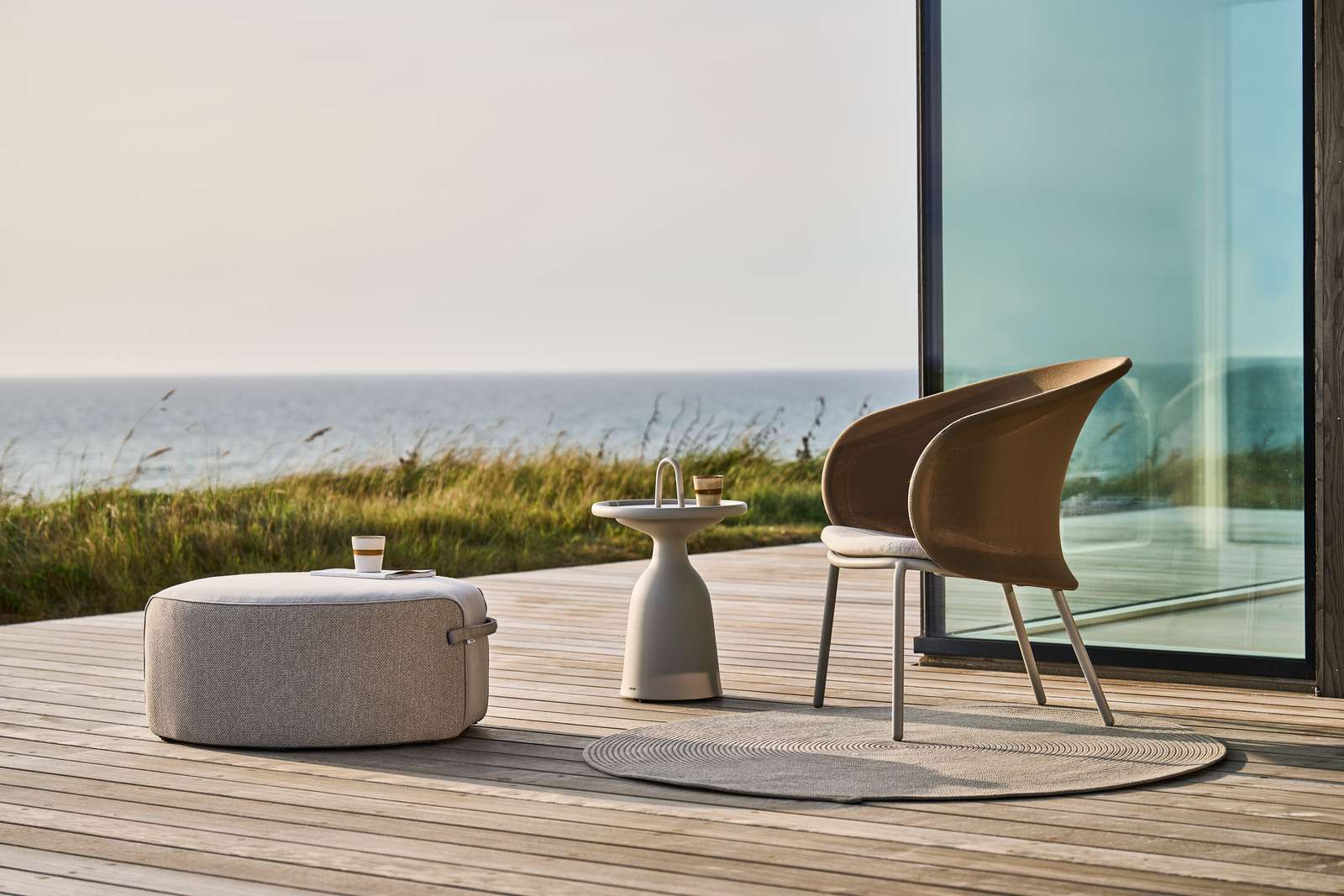 Рециркулированный пластичный стул сада Mindo Mindo 114 ARCH-00049490 - Вид №2