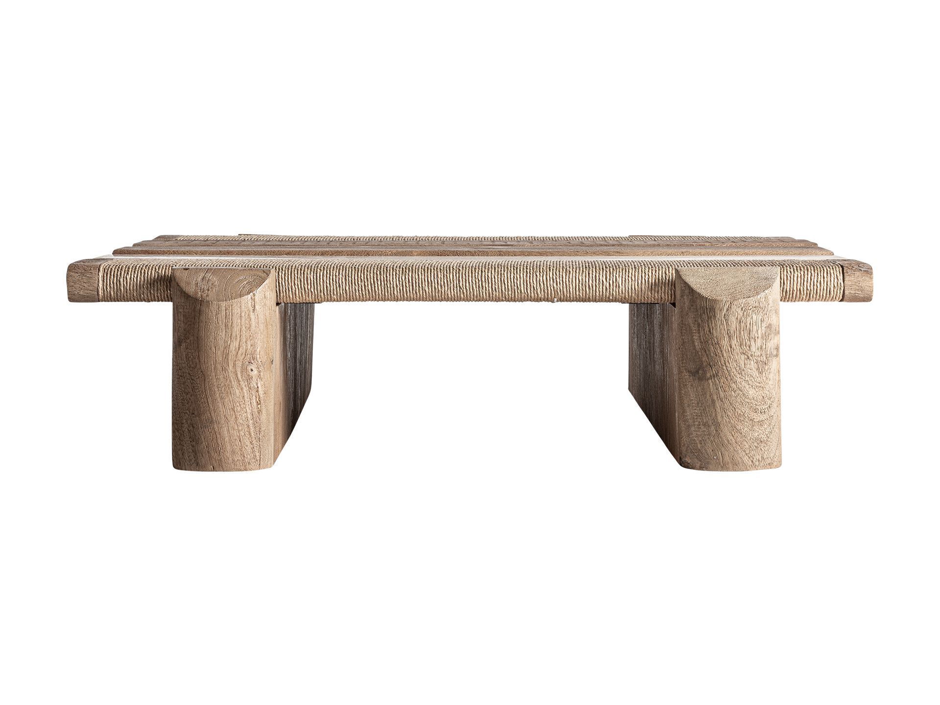 Низкий деревянный журнальный столик Vical Home жаккард ARCH-00025321