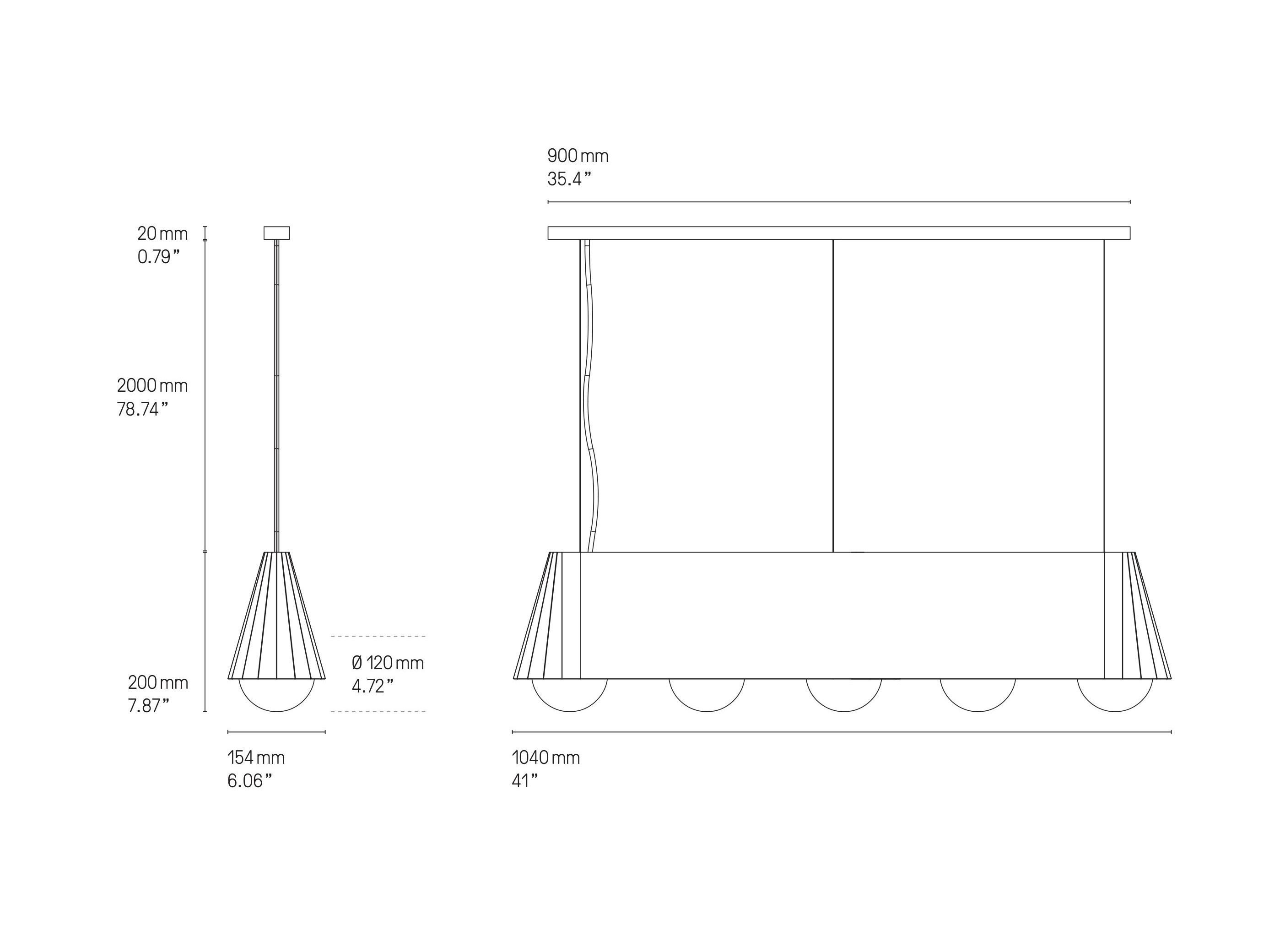 Латунный светодиодный подвесной светильник CVL Luminaires Cornet ARCH-00059966 - Вид №4